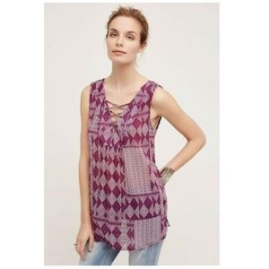 Velvet by Graham & Spencer Saba Tunic Tank Top NWT